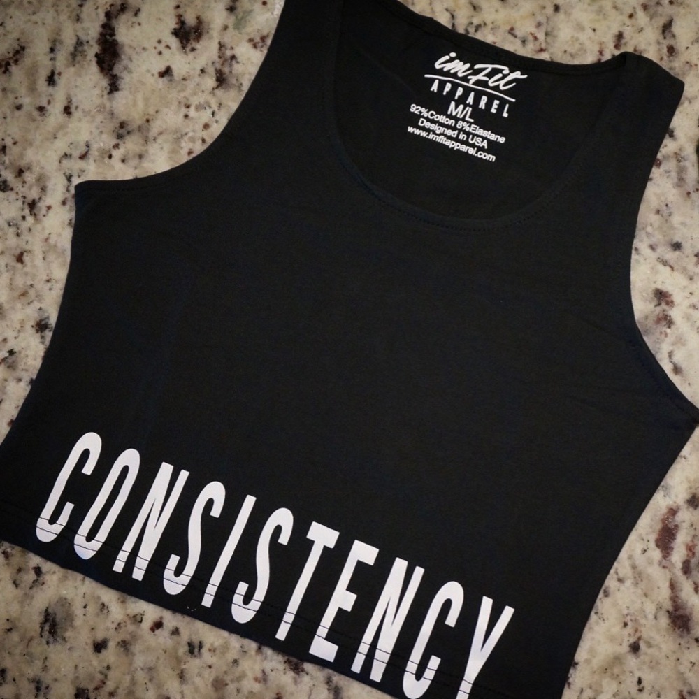 Crop top Consistency - Black